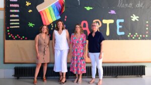 Català visita col·legi Benimaclet